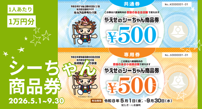 シーちゃん商品券