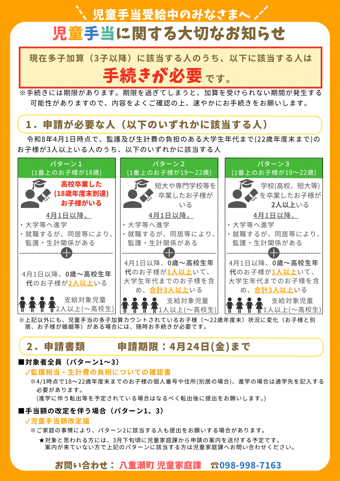児童手当多子加算